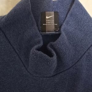 Nike Men's Turtleneck Sweater in Navy